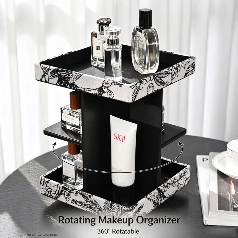 Luxury Skincare Tools - Multicapa 360 ° Organizador de cosméticos