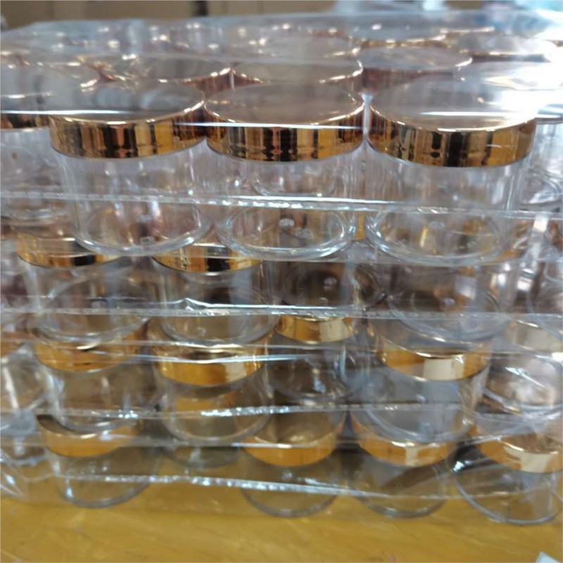 Luxury Skincare Packaging - 20/50/100 Uds tapa dorada botellas rellenables