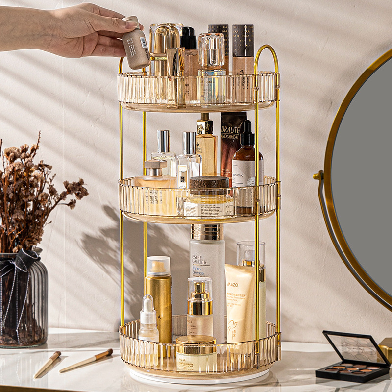 Luxury Skincare And Makeup Brands - 1 unidad: elegante caja giratoria para