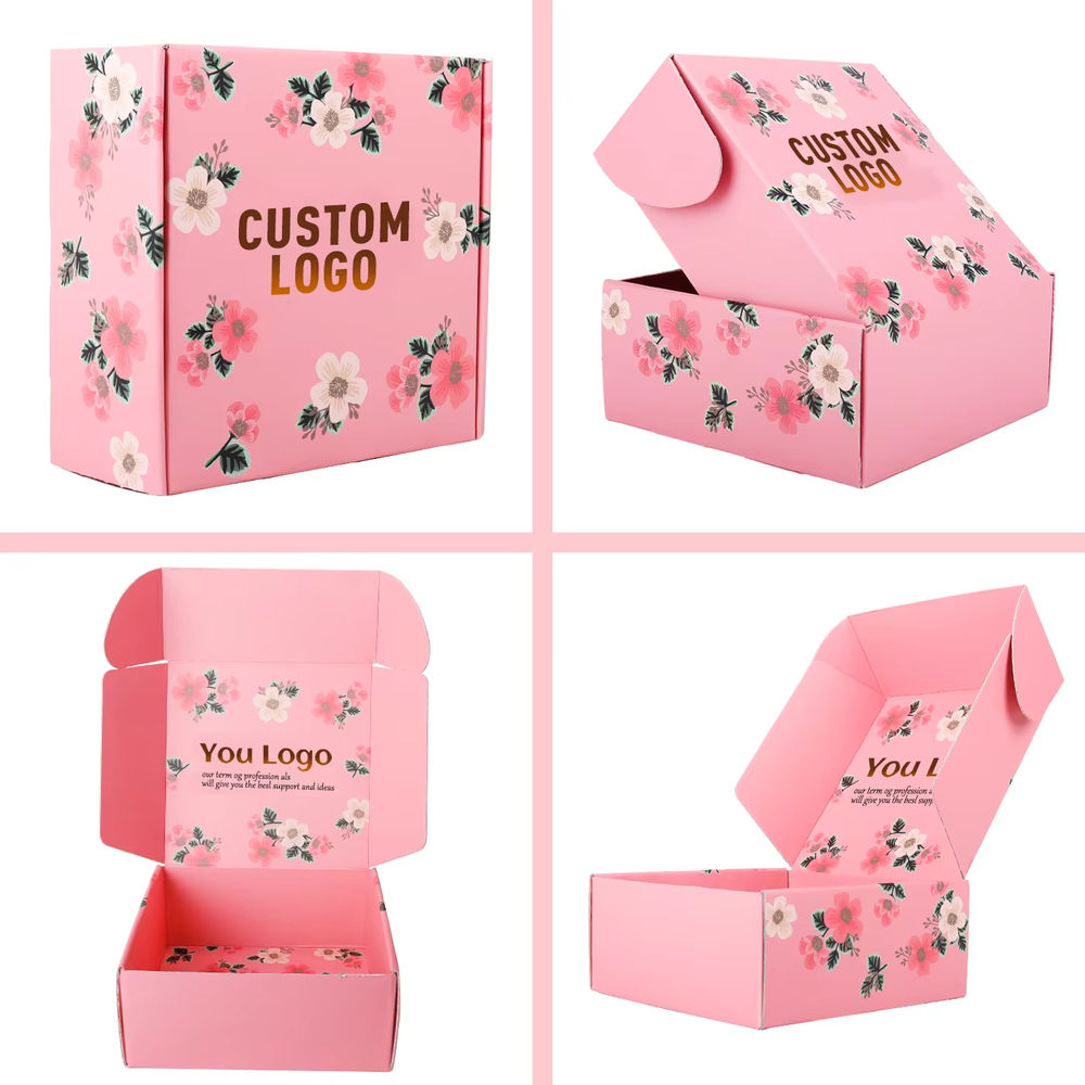 Cajas de Avión con Logotipo Pe - Luxury Skincare Logo reseña y precio