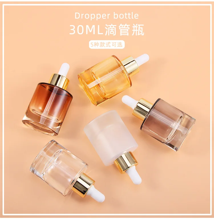 Botella de aceite de vidrio, b - Luxury Skincare Packaging reseña y precio